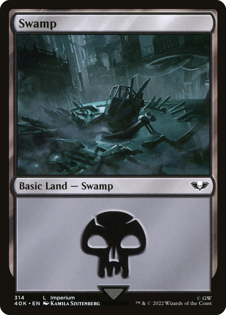 Swamp (40K-314) [Warhammer 40,000 Commander]