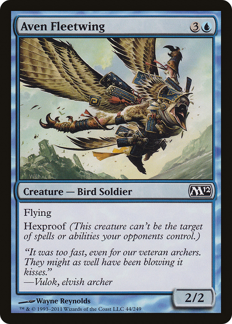 Aven Fleetwing (M12-044) [Magic 2012] Foil
