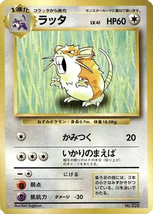 Raticate  - Expansion Pack No Rarity