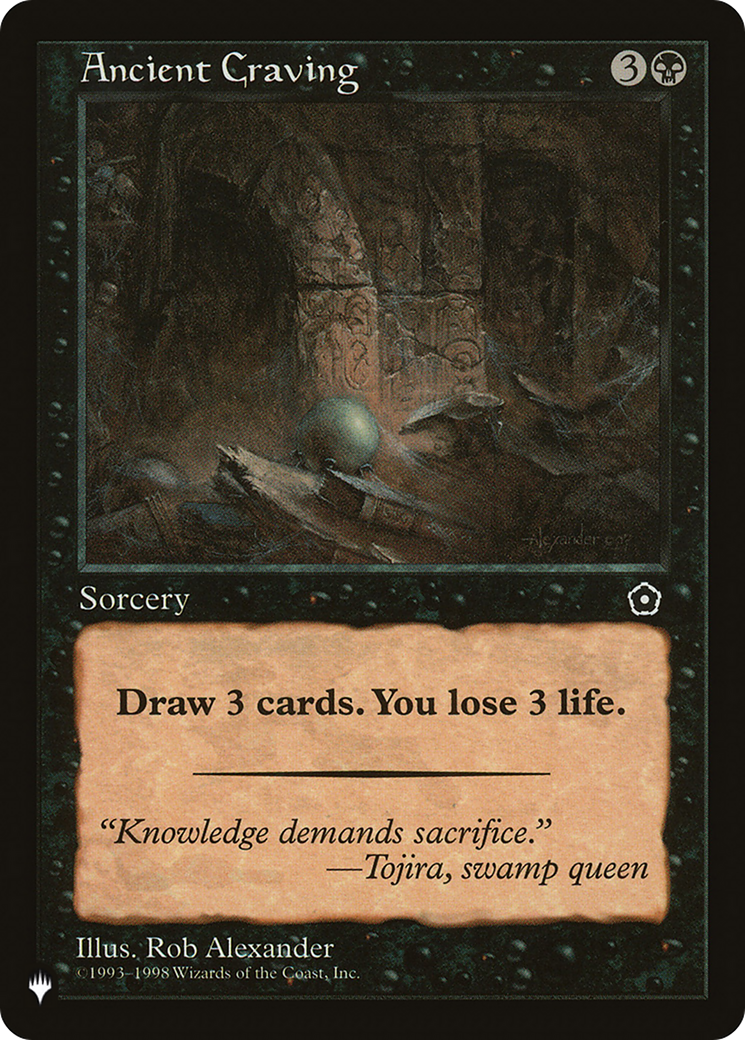 Ancient Craving (LIST-P02-62) [The List]
