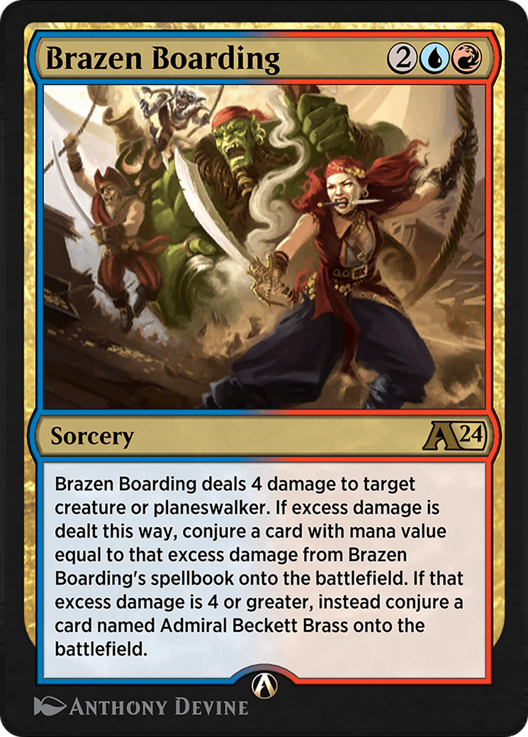 Brazen Boarding (YLCI-023) [Alchemy: Ixalan]