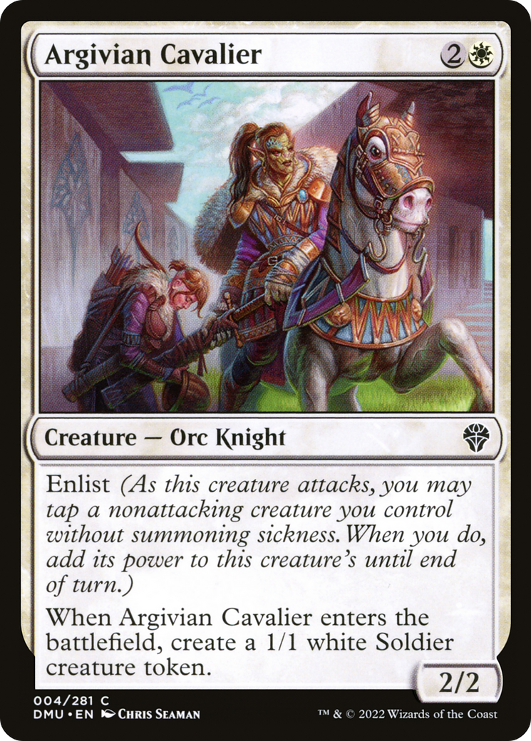 Argivian Cavalier (DMU-004) [Dominaria United]