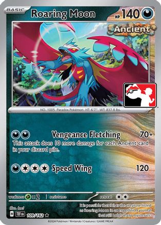 Roaring Moon (109/162) [Prize Pack Series Cards] - Rare