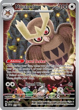 Noctowl (141) [SV Scarlet & Violet Promo Cards] Holofoil - Promo