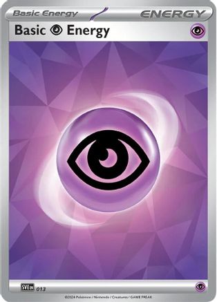 Basic Psychic Energy (013) [SVE Scarlet & Violet Energies] - Common