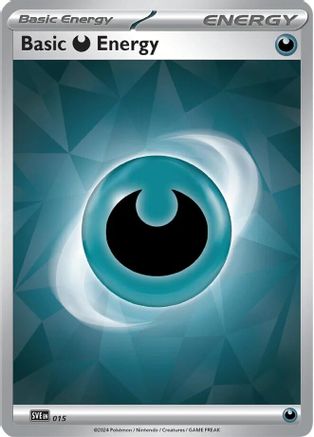 Basic Darkness Energy (015) [SVE Scarlet & Violet Energies] - Common