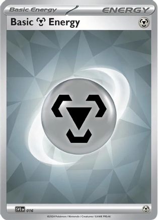Basic Metal Energy (016) [SVE Scarlet & Violet Energies] - Common