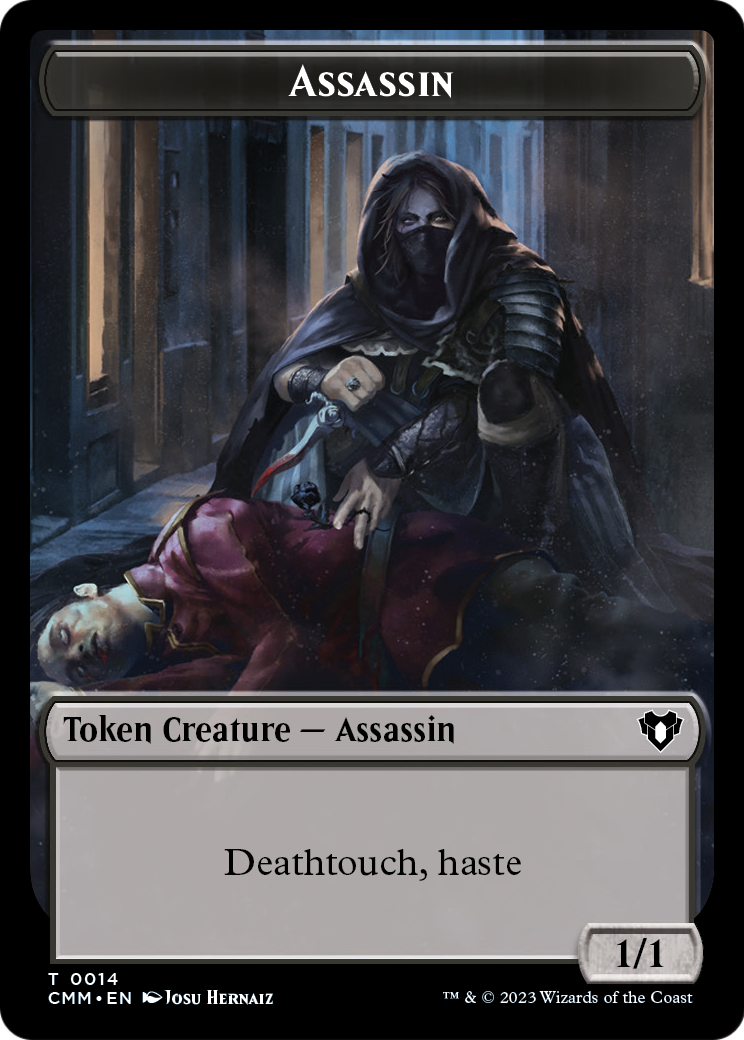 Assassin (TCMM-014) [Commander Masters Tokens] Foil