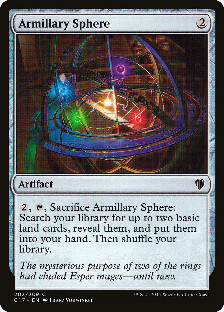 Armillary Sphere (C17-203) [Commander 2017]