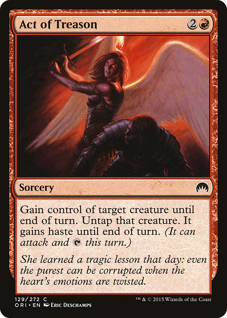Act of Treason (ORI-129) [Magic Origins] Foil