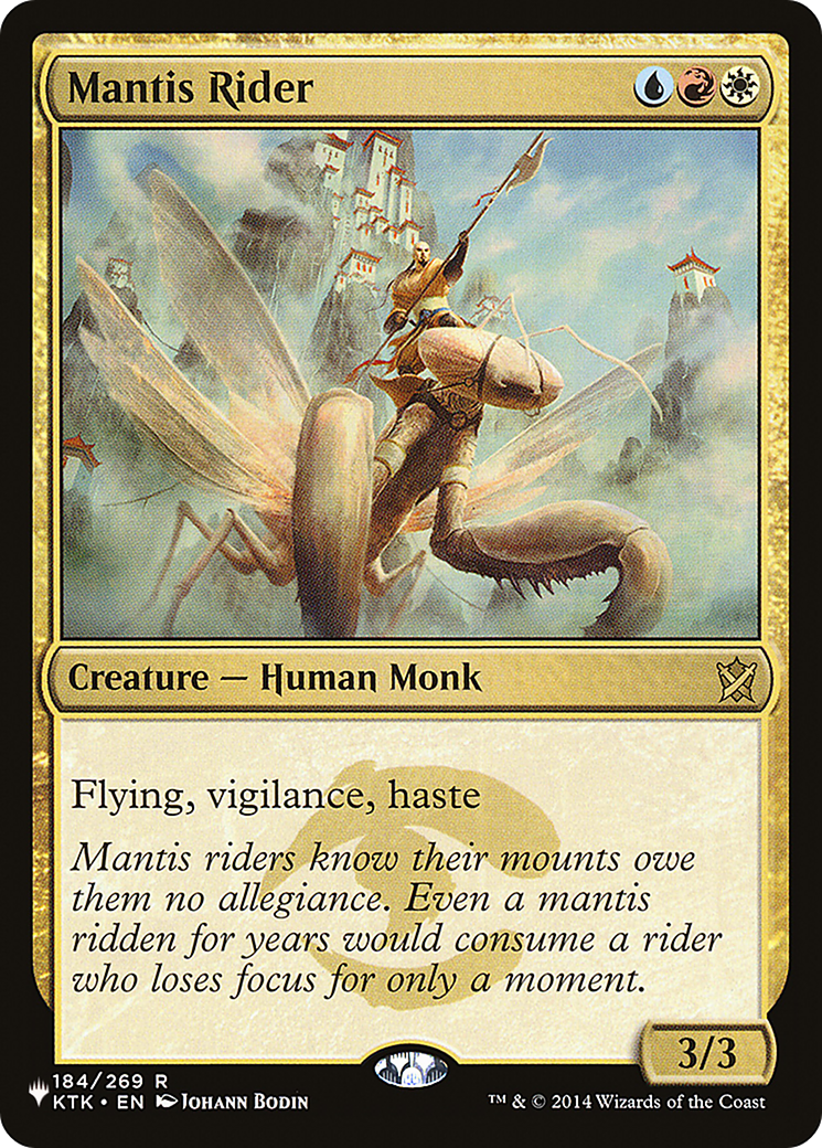 Mantis Rider (LIST-KTK-184) [The List]