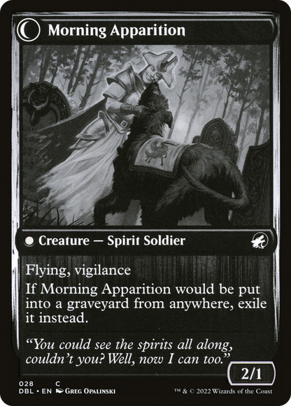 Mourning Patrol (DBL-028) [Innistrad: Double Feature]