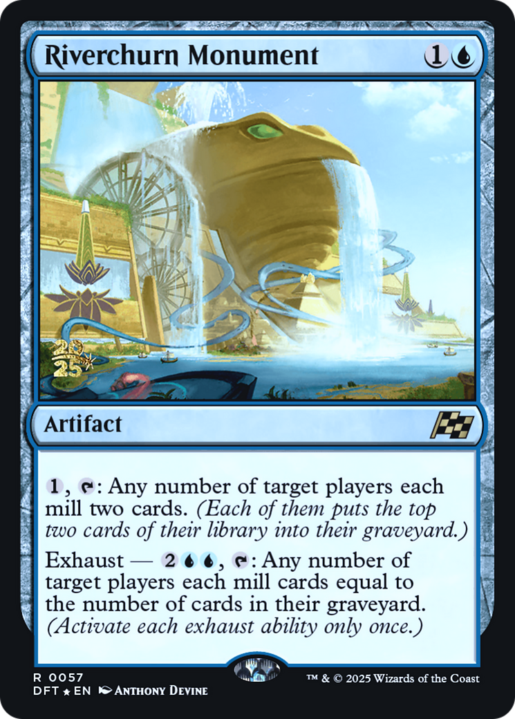 Riverchurn Monument (PRE-057) [Prerelease Cards] Foil