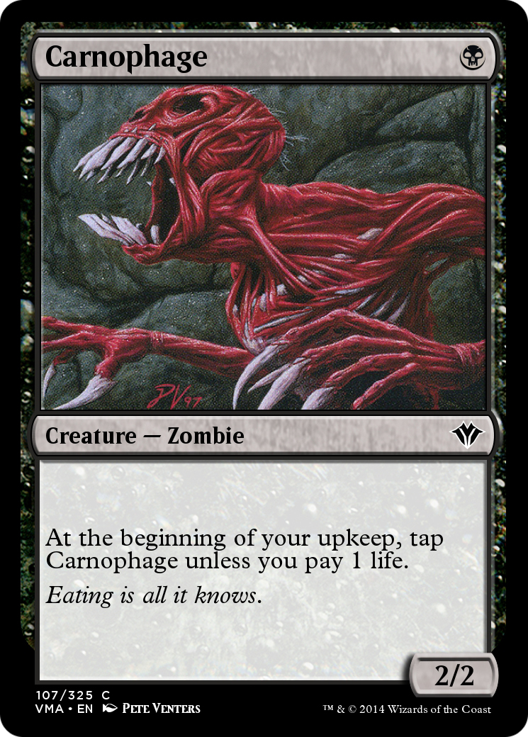 Carnophage (VMA-107) [Vintage Masters] Foil