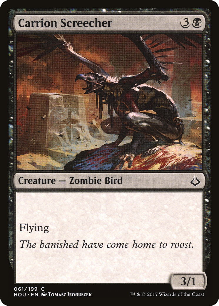Carrion Screecher (HOU-061) [Hour of Devastation]