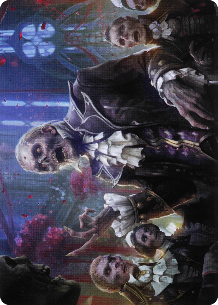 Undead Butler // Undead Butler (AVOW-037) (Borderless) [Crimson Vow Art Series]
