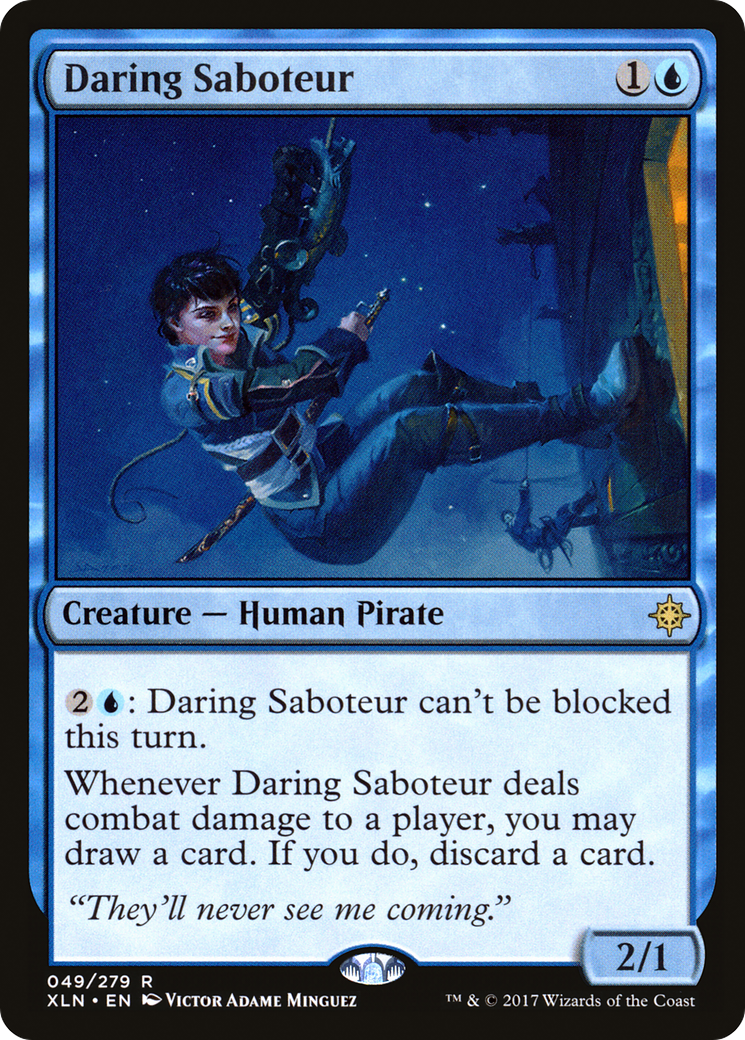 Daring Saboteur (XLN-049) [Ixalan] Foil