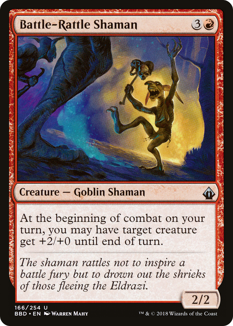 Battle-Rattle Shaman (BBD-166) [Battlebond] Foil