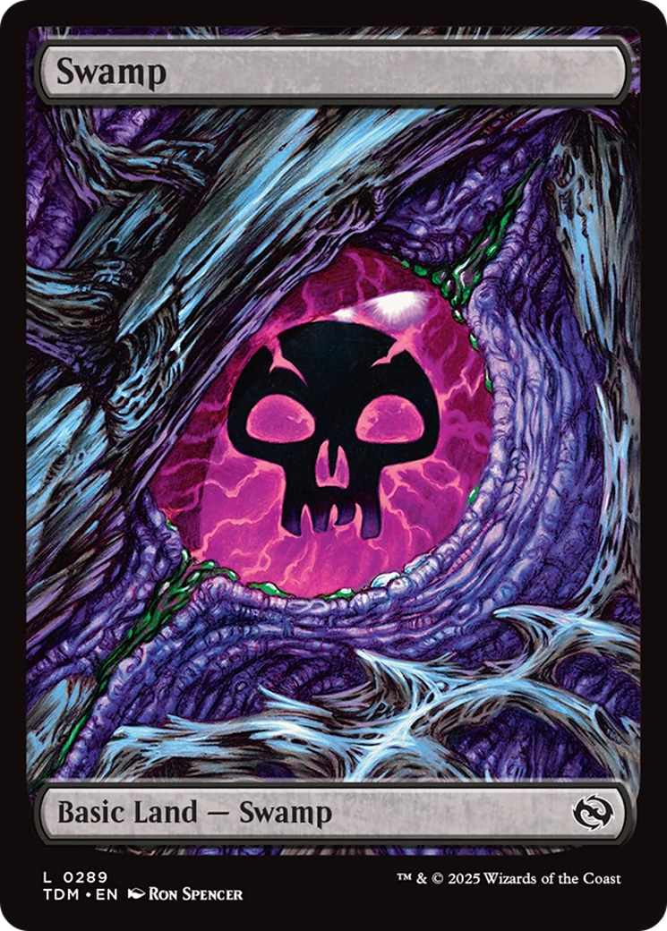 Swamp (TDM-289) [Tarkir: Dragonstorm] Foil