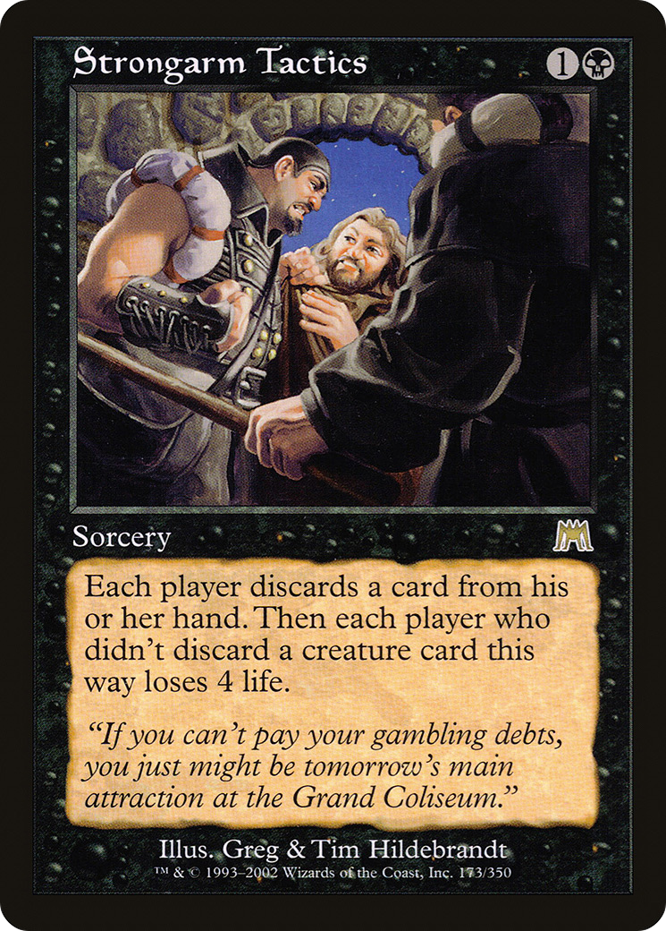 Strongarm Tactics (ONS-173) [Onslaught] Foil