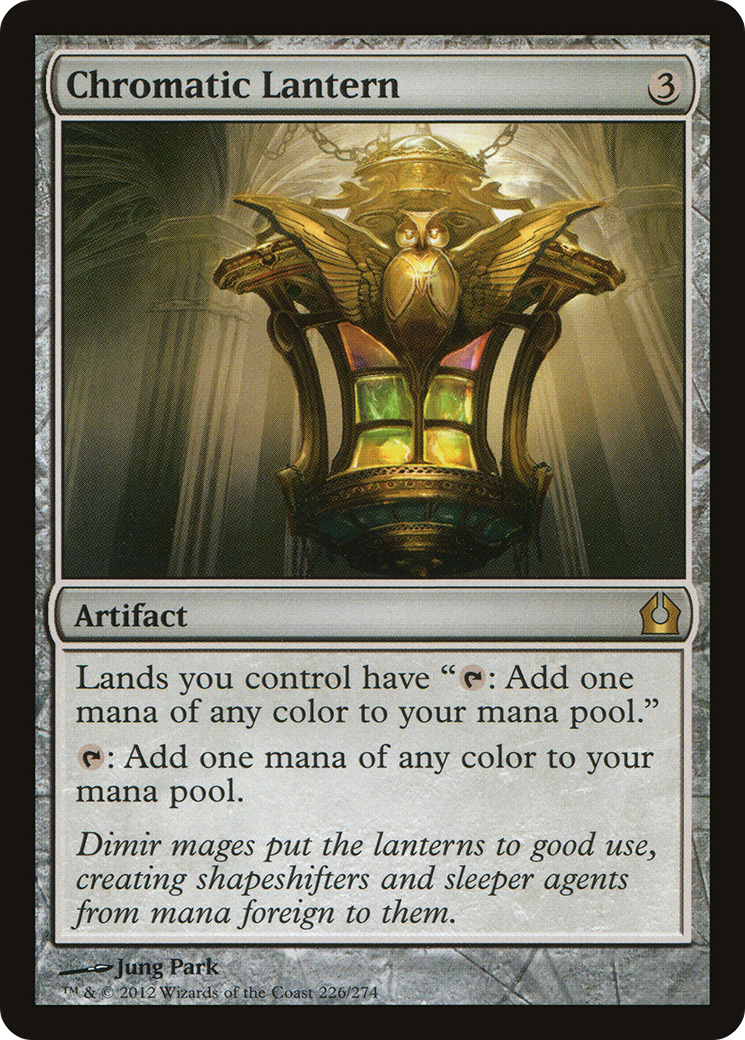 Chromatic Lantern (RTR-226) [Return to Ravnica] Foil