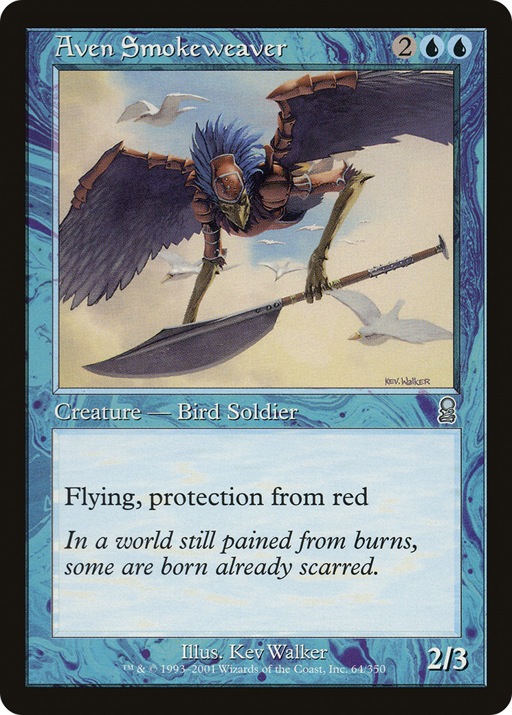 Aven Smokeweaver (ODY-064) [Odyssey] Foil