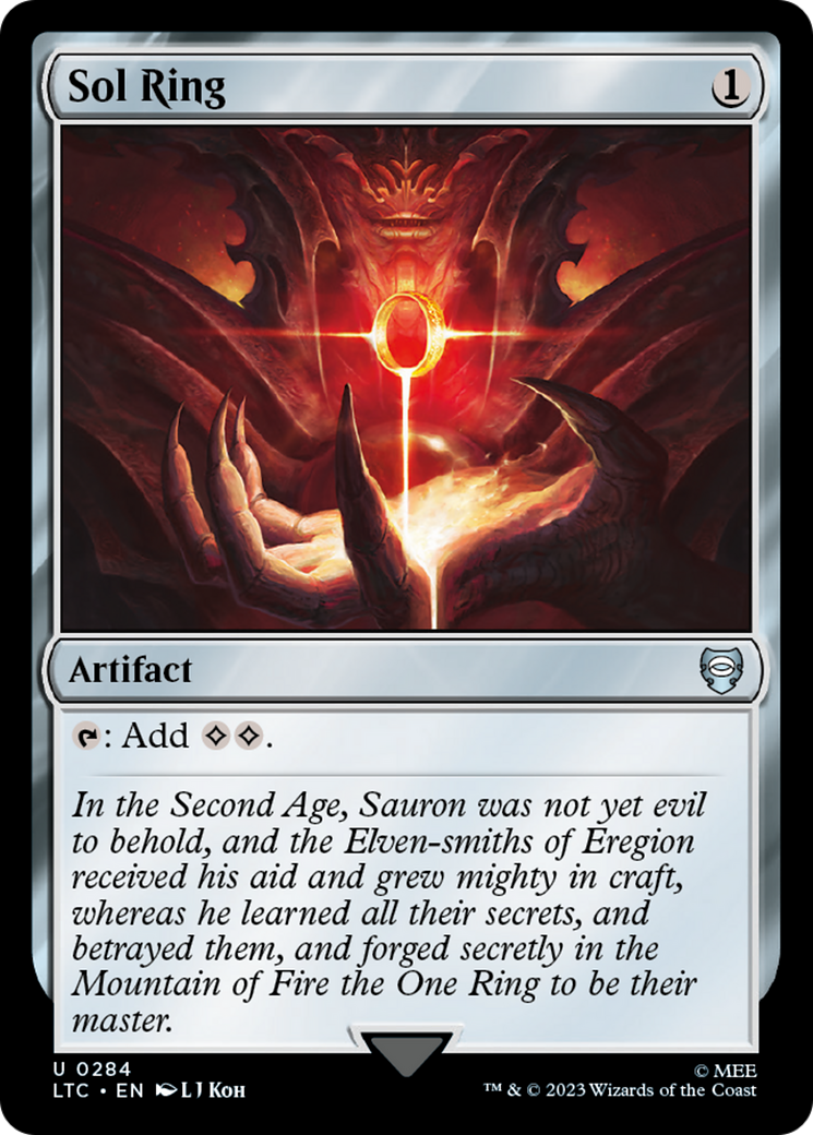 Sol Ring (LTC-284) [Tales of Middle-earth Commander]