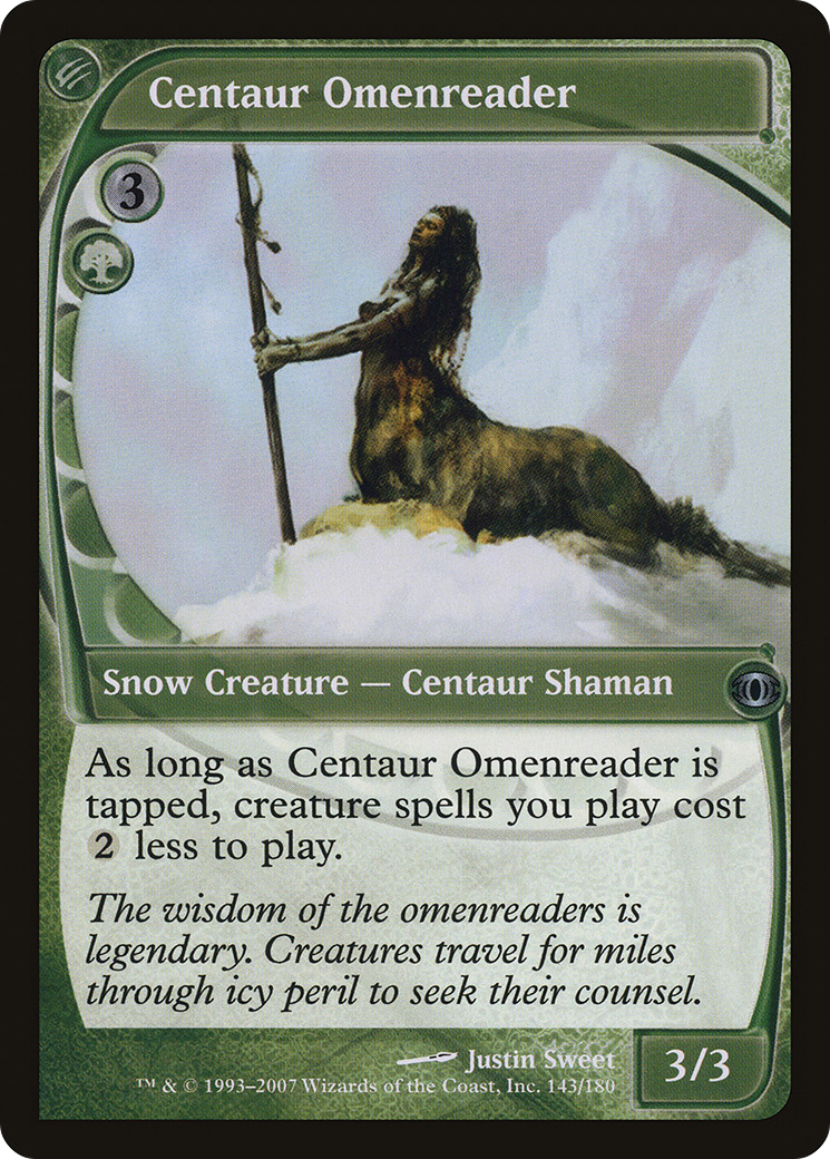 Centaur Omenreader (FUT-143) [Future Sight]