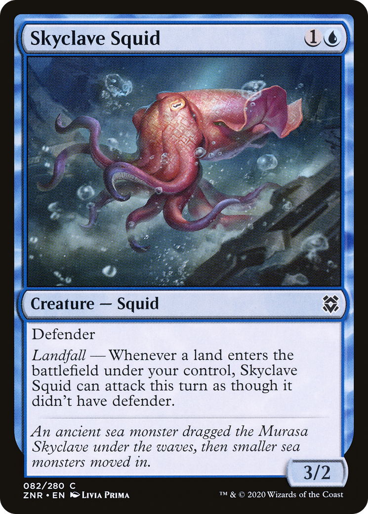 Skyclave Squid (ZNR-082) [Zendikar Rising]