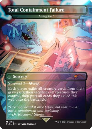 Total Containment Failure - Living End (Rainbow Foil) (SLD-1769) [Secret Lair Drop Series] Foil