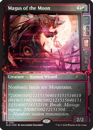 Magus of the Moon (Rainbow Foil) (SLD-1761) [Secret Lair Drop Series] Foil