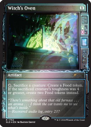 Witch's Oven (Rainbow Foil) (SLD-1762) [Secret Lair Drop Series] Foil