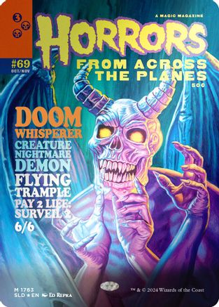 Doom Whisperer (Rainbow Foil) (SLD-1763) [Secret Lair Drop Series] Foil