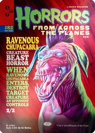 Ravenous Chupacabra (SLD-1764) (Rainbow Foil) [Secret Lair Drop Series] Foil