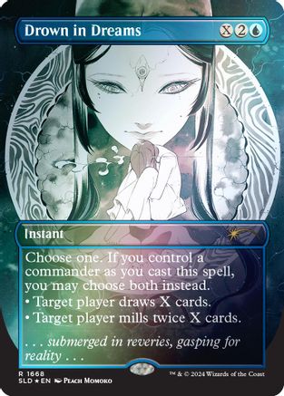 Drown in Dreams (Rainbow Foil) (SLD-1668) [Secret Lair Drop Series] Foil