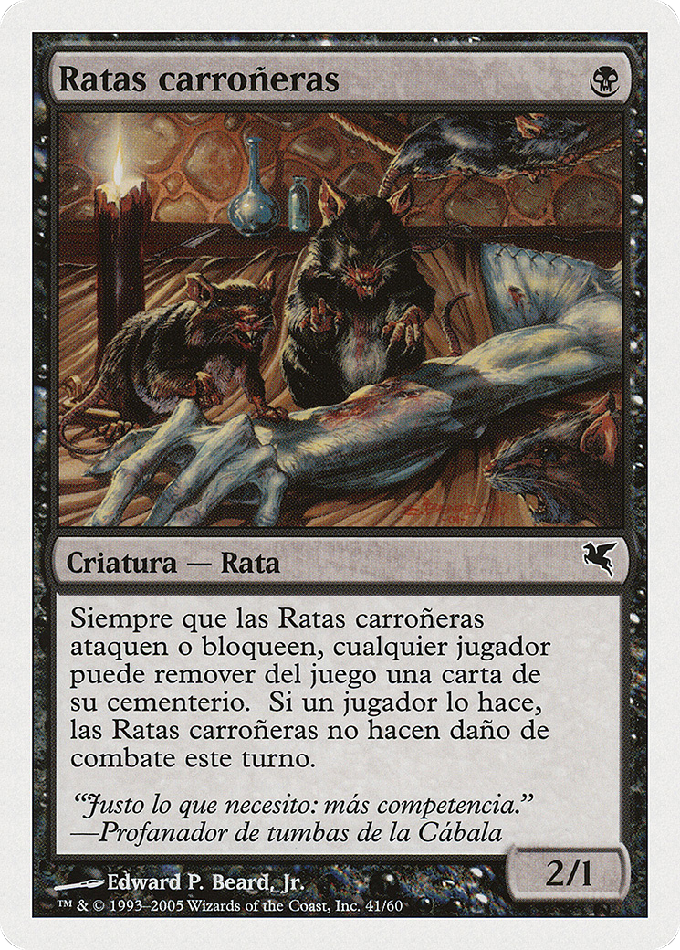 Carrion Rats (Spanish) - "Ratas carroneras" (PSAL-A41) [Salvat 2005]