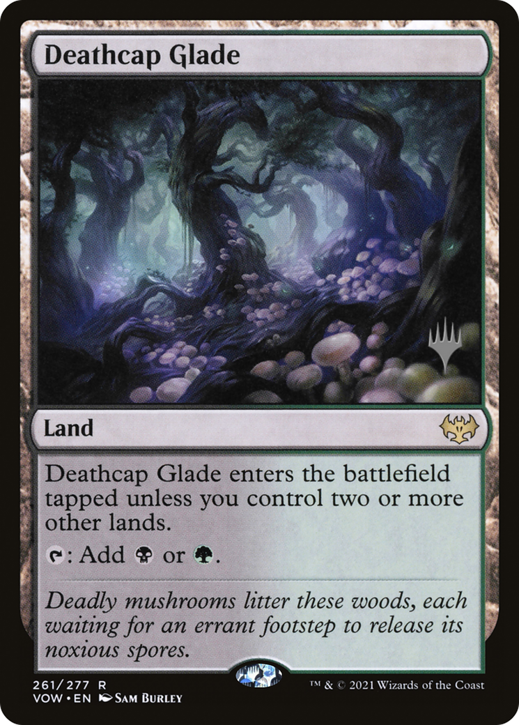 Deathcap Glade (PPDMU-261) [Promo Pack: Innistrad: Crimson Vow Promos]