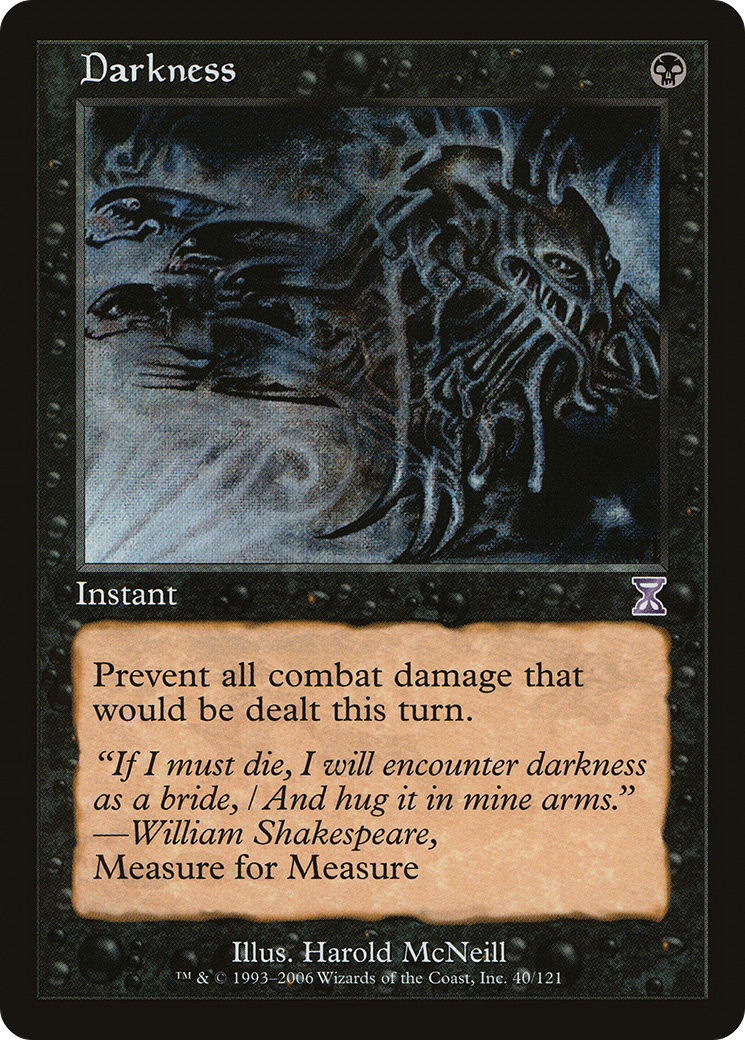 Darkness (TSB-040) [Time Spiral Timeshifted] Foil