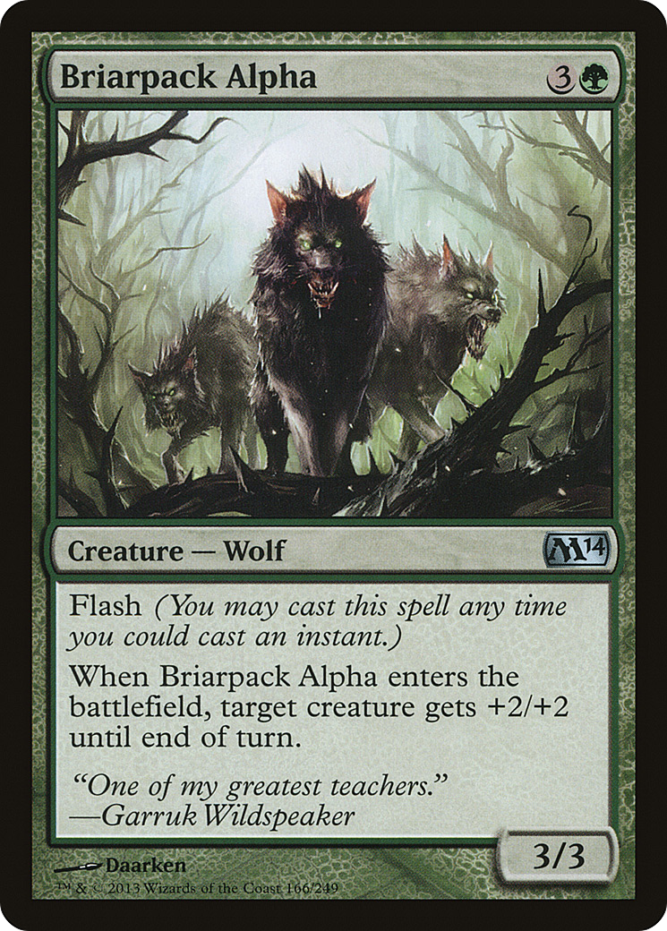 Briarpack Alpha (M14-166) [Magic 2014]
