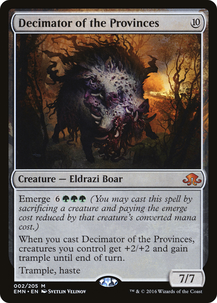 Decimator of the Provinces (EMN-002) [Eldritch Moon] Foil