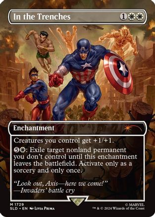 In the Trenches (Rainbow Foil) (SLD-1729) [Secret Lair Drop Series] Foil