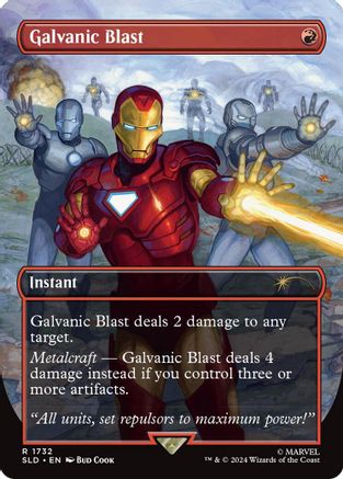 Galvanic Blast (Rainbow Foil) (SLD-1732) [Secret Lair Drop Series] Foil