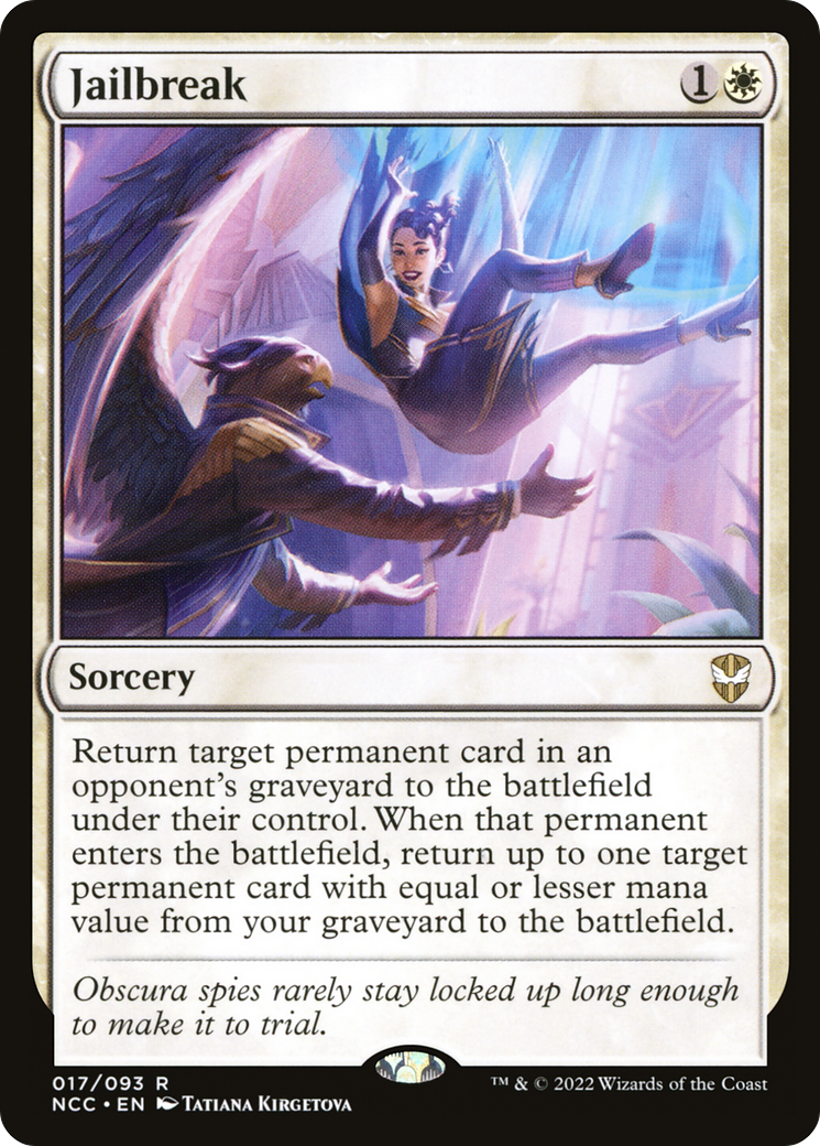 Jailbreak (NCC-017) [New Capenna Commander]