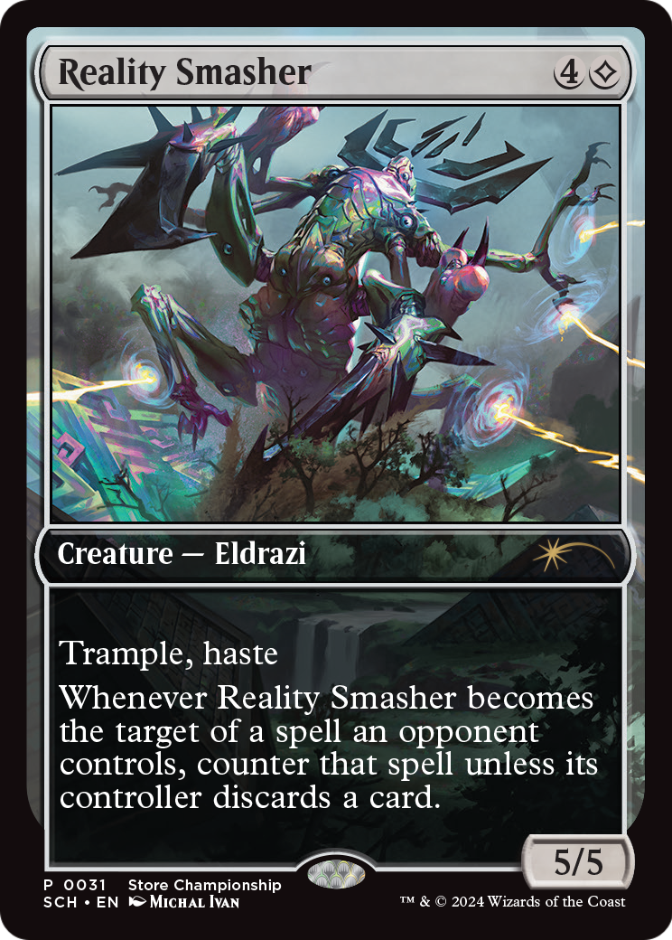 Reality Smasher (GAME-031) [Store Championships] Foil