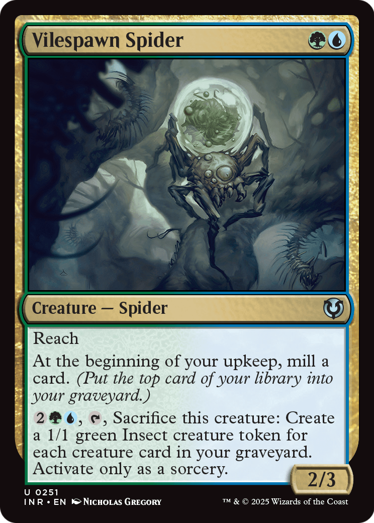 Vilespawn Spider (INR-251) [Innistrad Remastered]