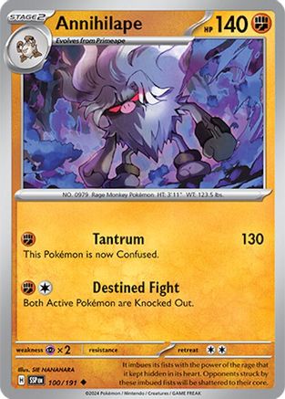 Annihilape (100) [SV08 Surging Sparks] - Uncommon