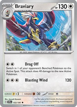 Braviary (153/191) [SV08 Surging Sparks] - Uncommon