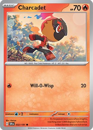 Charcadet (032/191) [SV08 Surging Sparks] Reverse Holofoil - Common