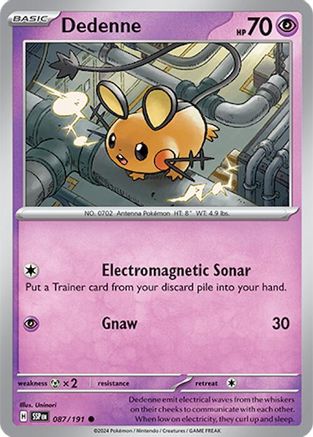 Dedenne (087) [SV08 Surging Sparks] - Common