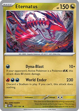 Eternatus (141) [SV08 Surging Sparks] Holofoil - Rare